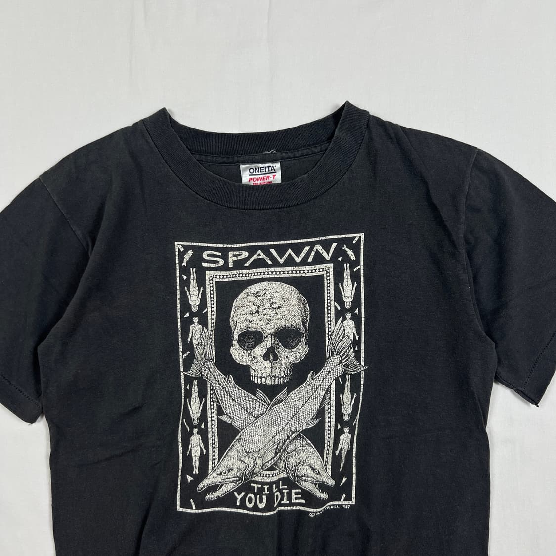 80’s 87년도 ray troll spawn till you die티 상품이미지2