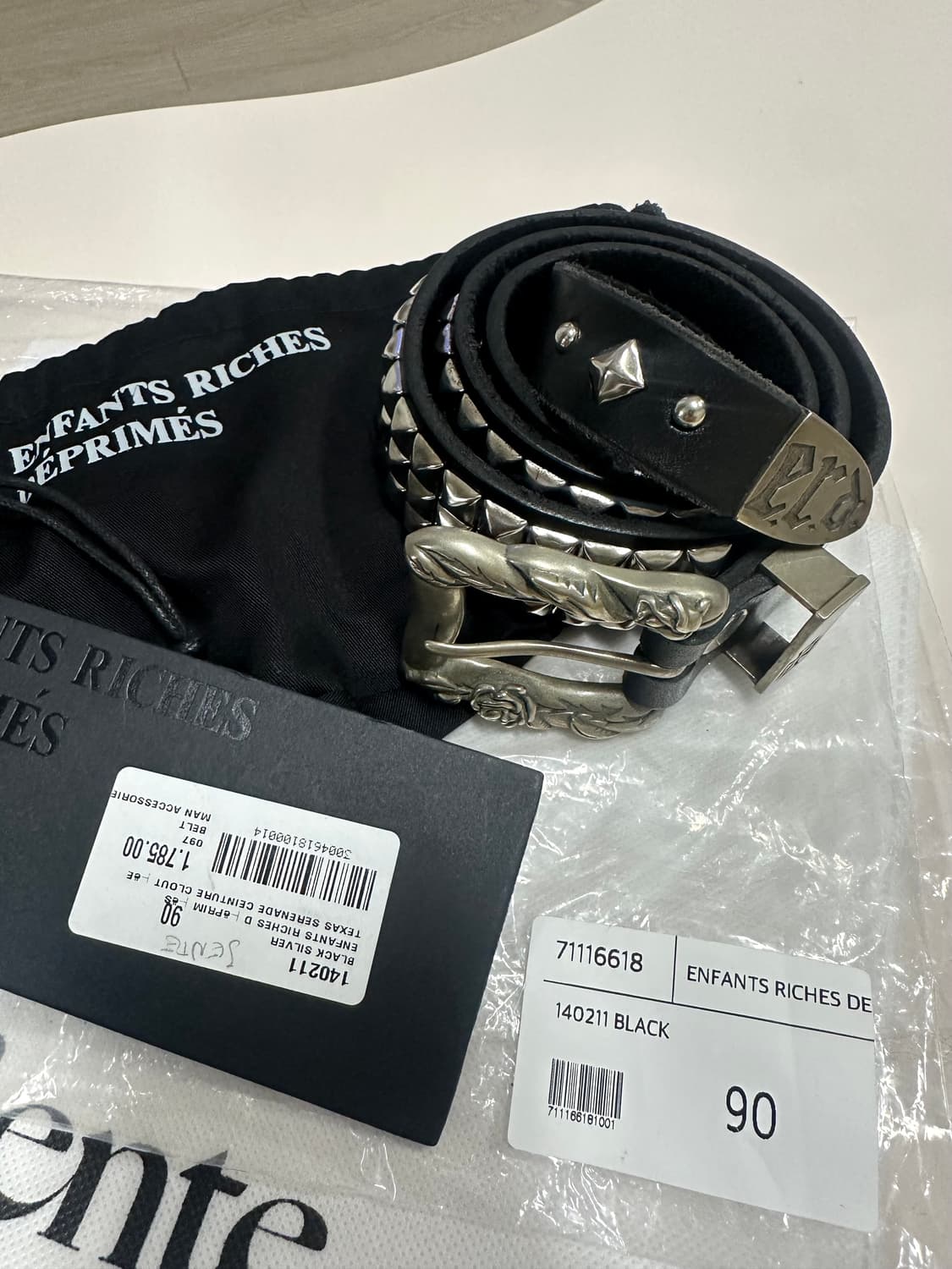 [90] 앙팡리쉬데프리메 ERD 텍사스 세레나데 벨트 상품이미지1