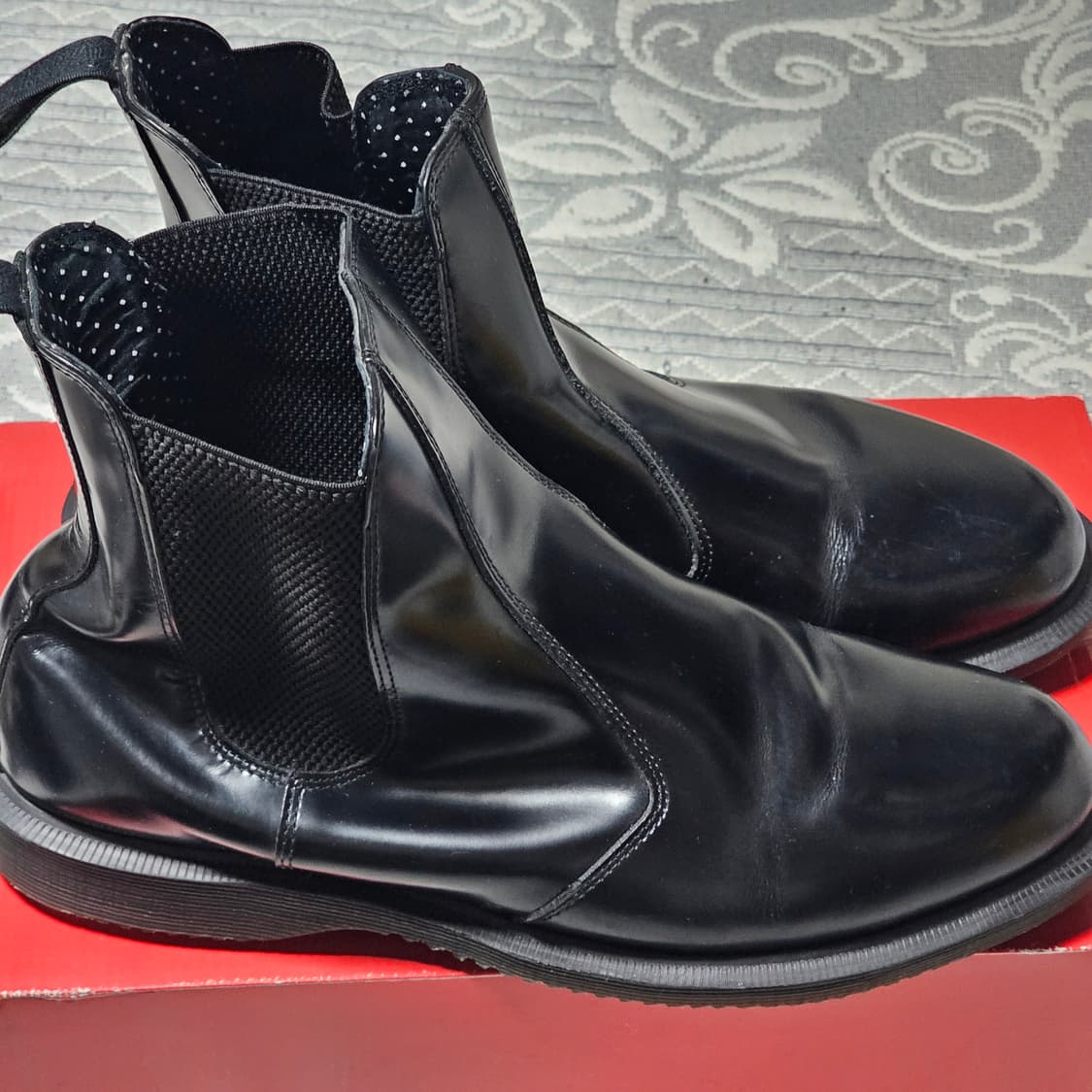 닥터마틴 플로라 블랙 첼시 부츠 280 uk9 상품이미지2
