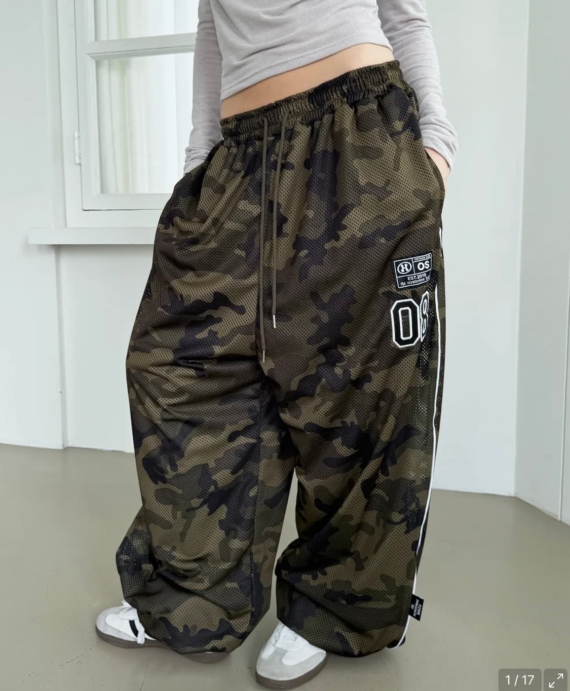 PATCH MESH PANTS 상품이미지1