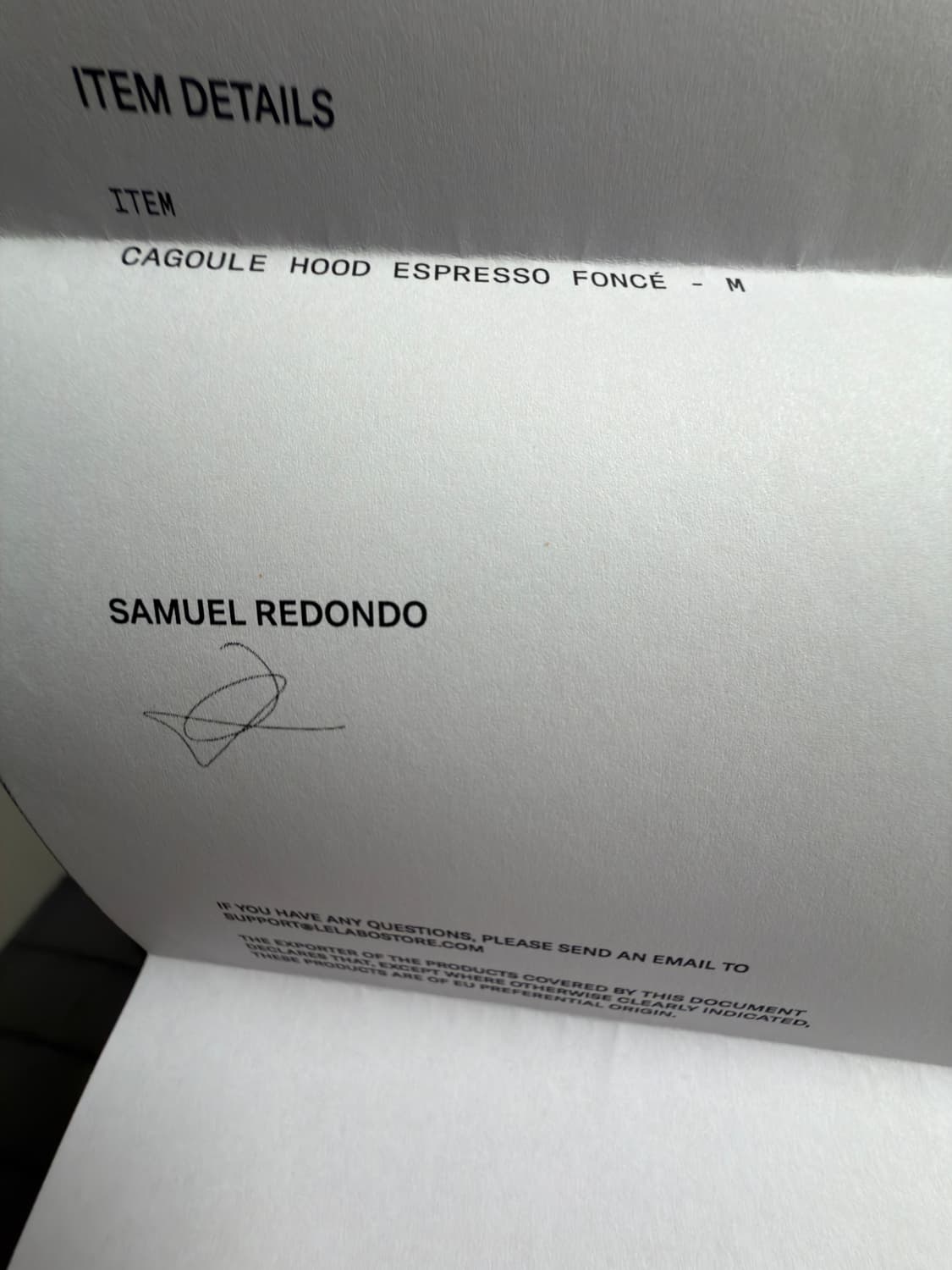 [M] 르메르 바라클라바 다크 에스프레소 상품이미지6