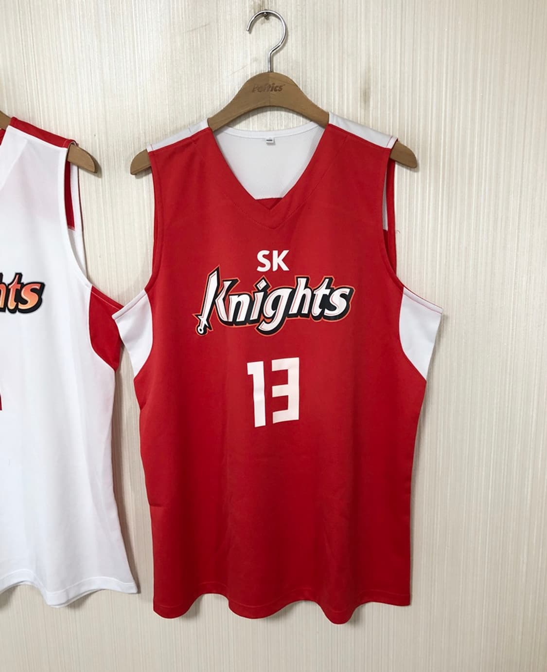 KBL 서울 SK나이츠 연습용유니폼/져지 105 #13(2벌일괄) 상품이미지7