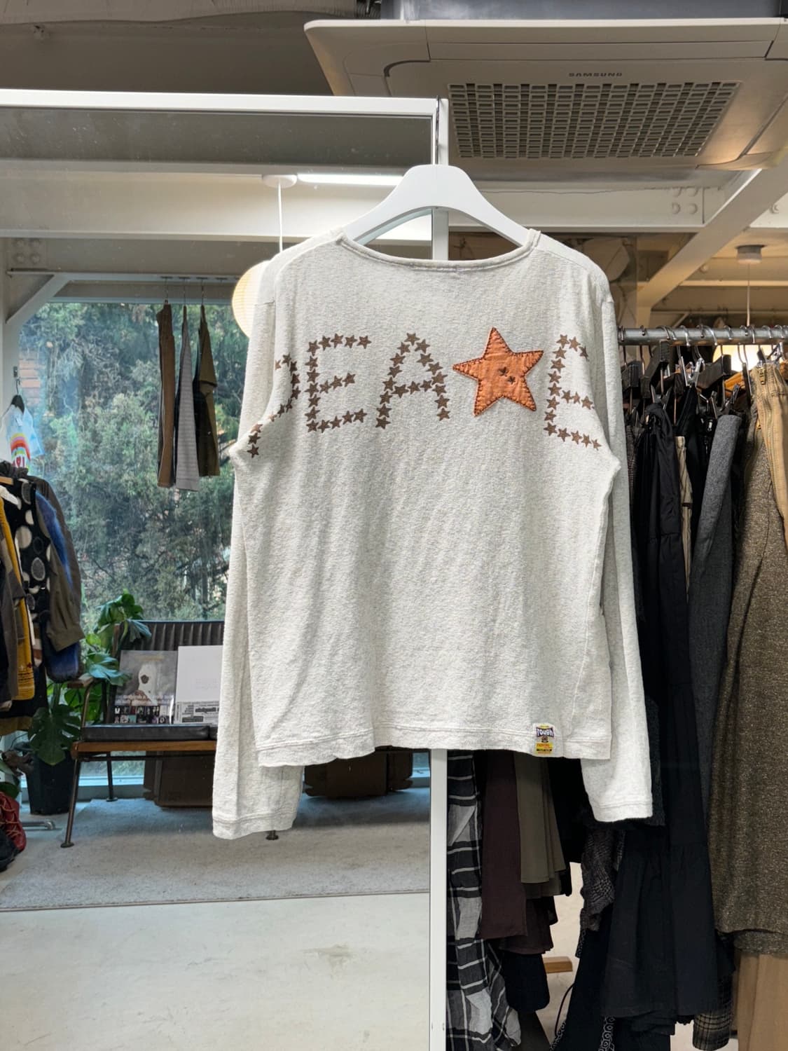 Rough 패치워크 롱슬리브 상품이미지2