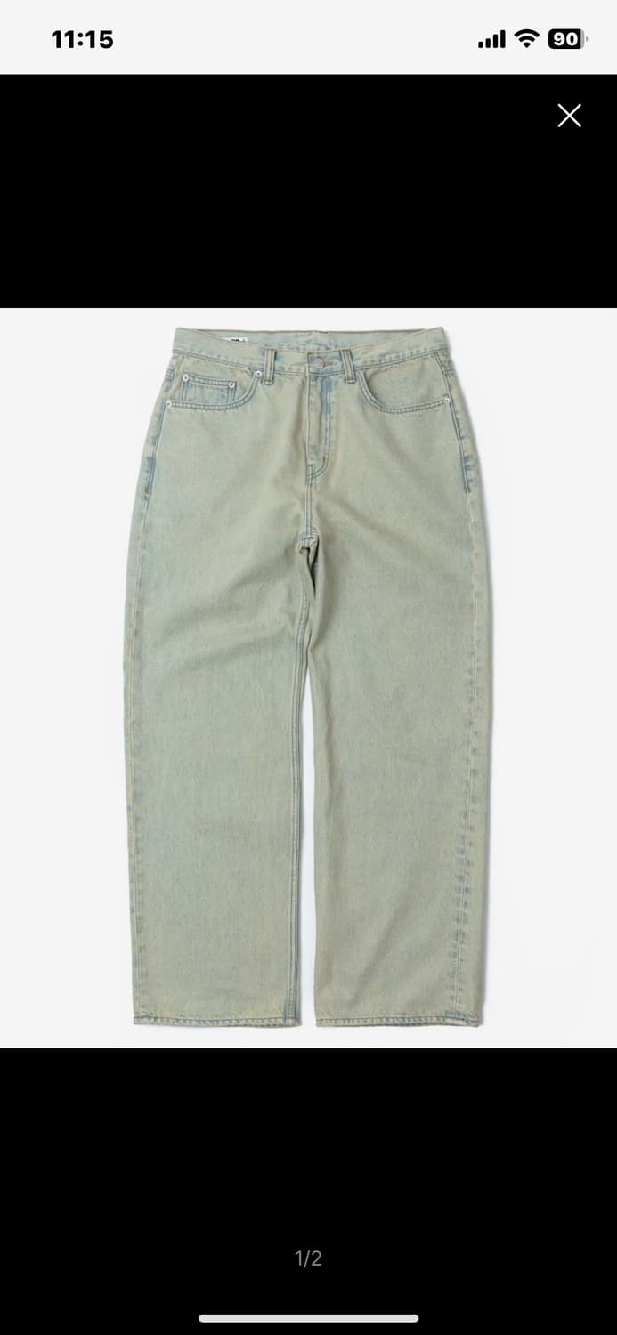 백엔포스 relaxed-fit Tin jean 상품이미지1