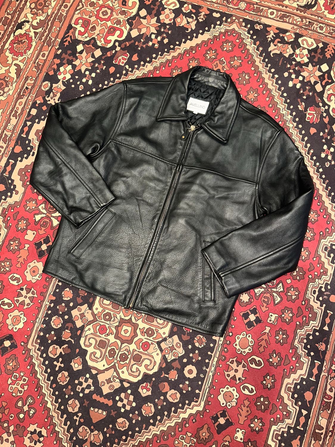 ( L-XL ) 가죽자켓 레더자켓 워크웨어 아메카지 스포츠가죽자켓 상품이미지5