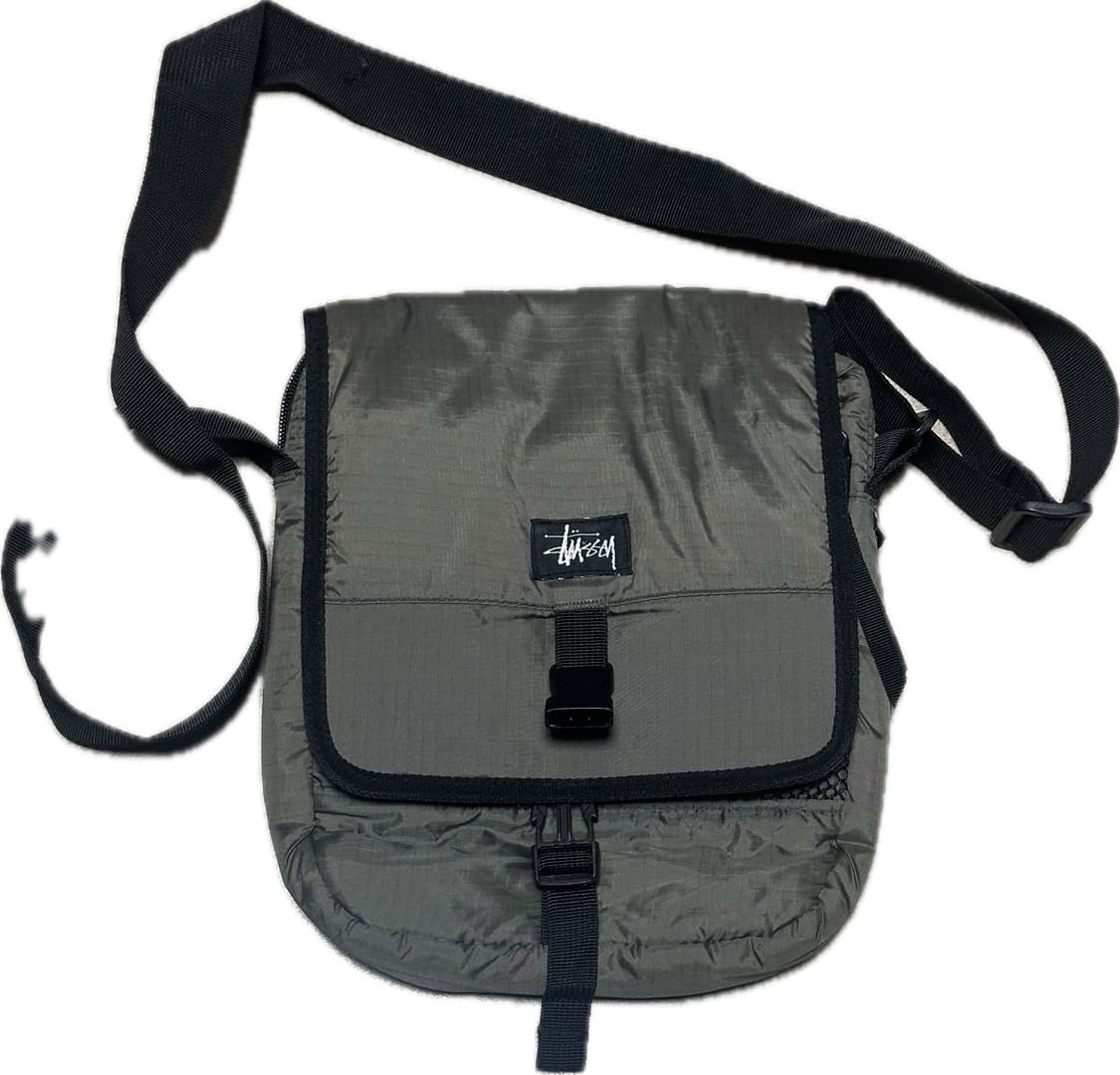 90s 스투시 크로스백 카키 상품이미지1