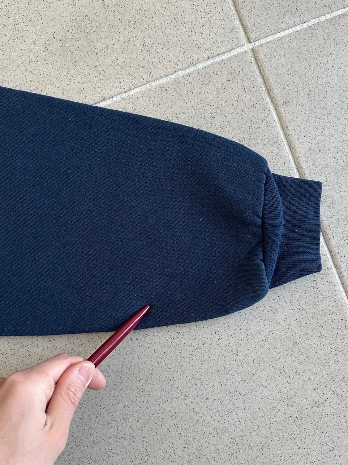 90s 빈티지 러셀 후드 네이비 L 상품이미지6