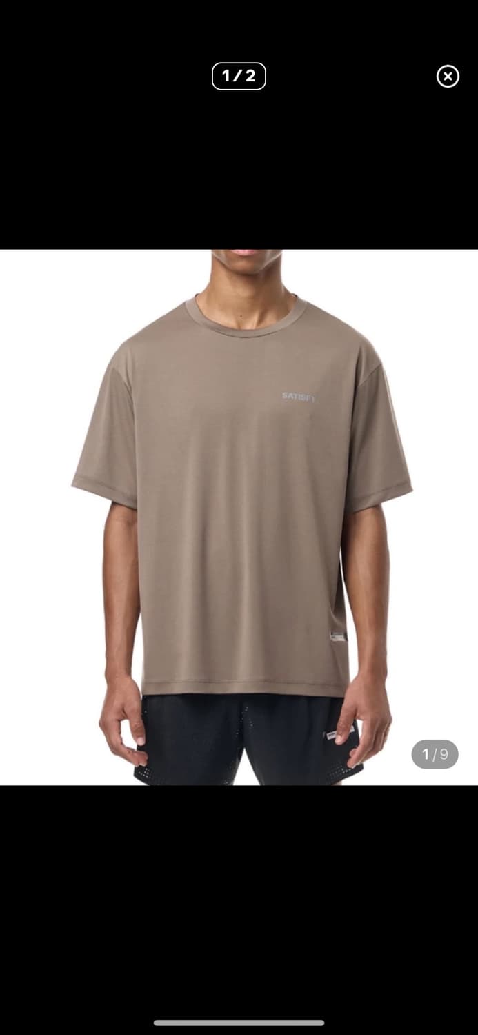 새티스파이 아우라라이트 티셔츠 팔콘 S 상품이미지1