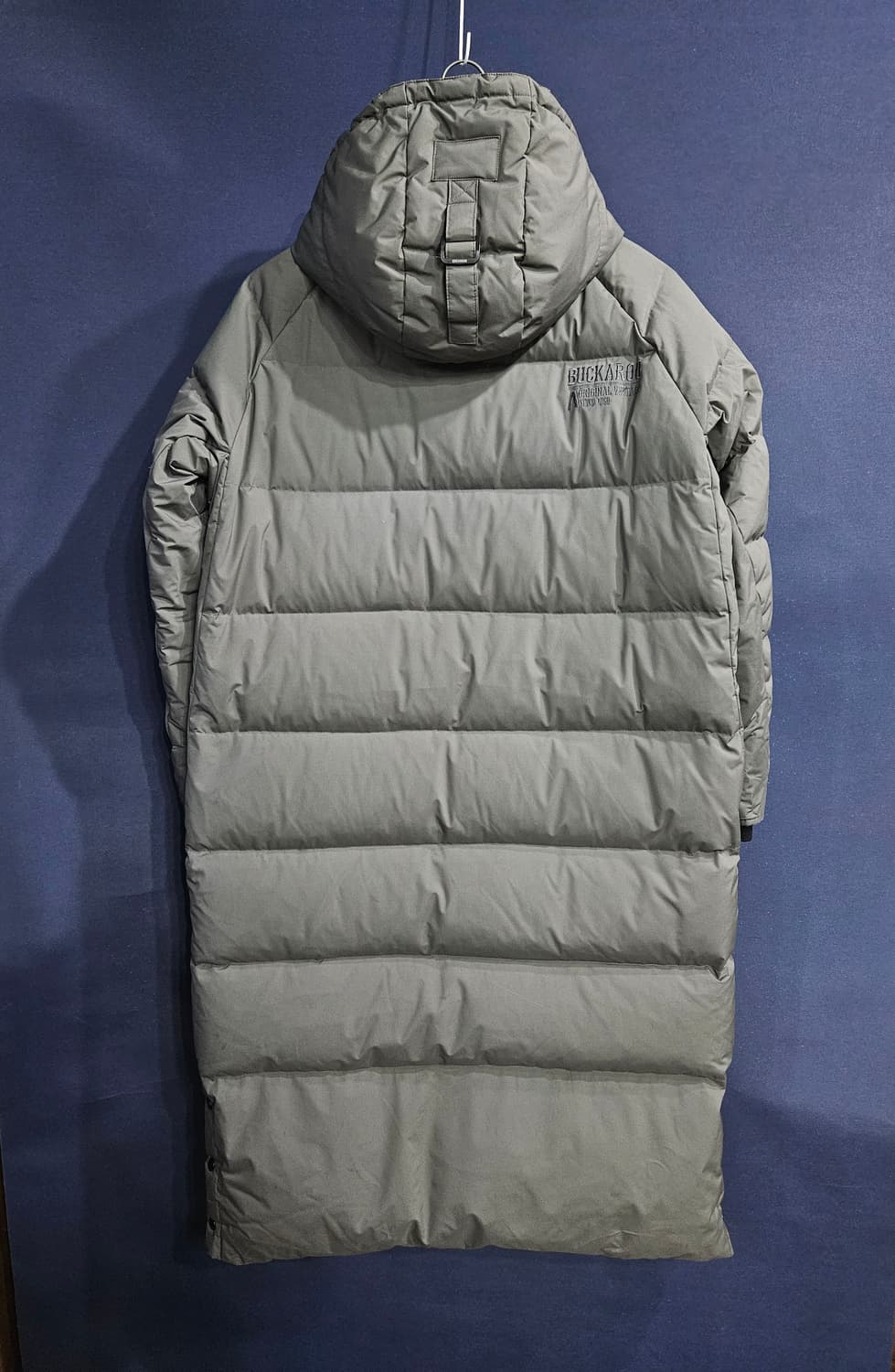 버커루 다크그레이 남성 105~110 구스다운 롱패딩  상품이미지2