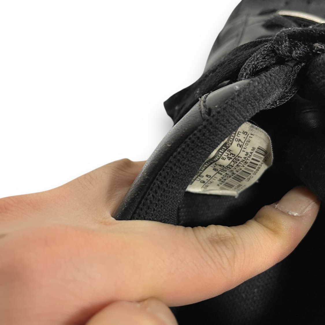 나이키 에어포스 1 트리플 블랙 슈즈 상품이미지10