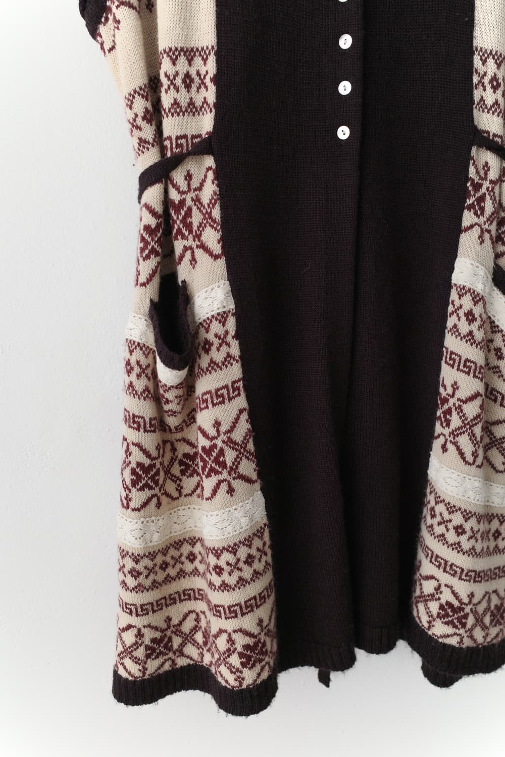 nordic sleeveless long cardigun 상품이미지4