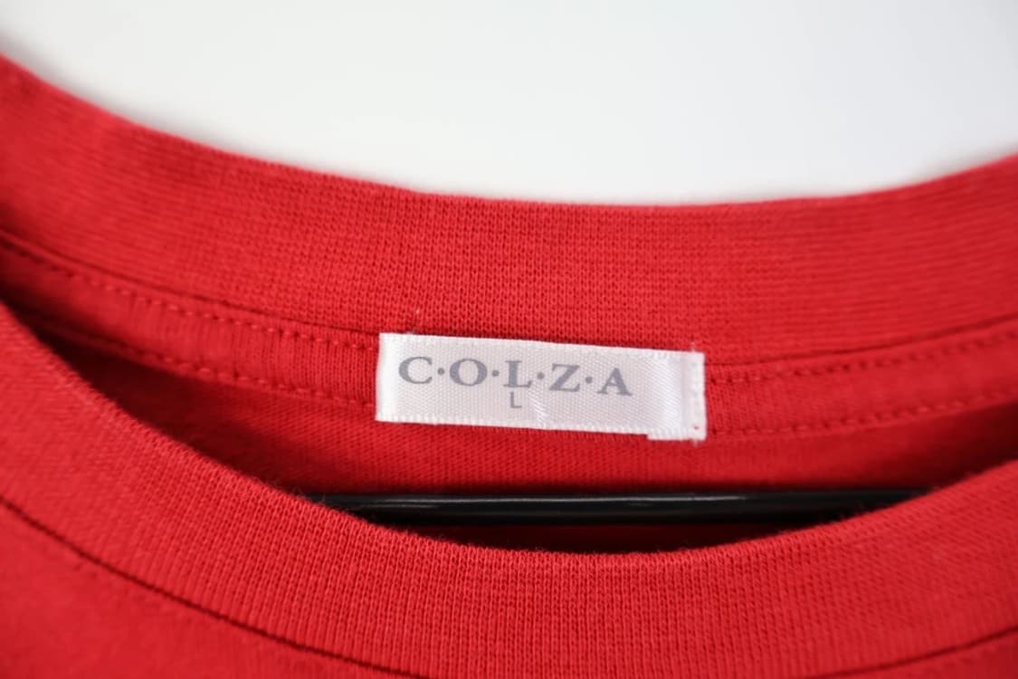 COLZA 레드 프린팅 반팔 상품이미지6