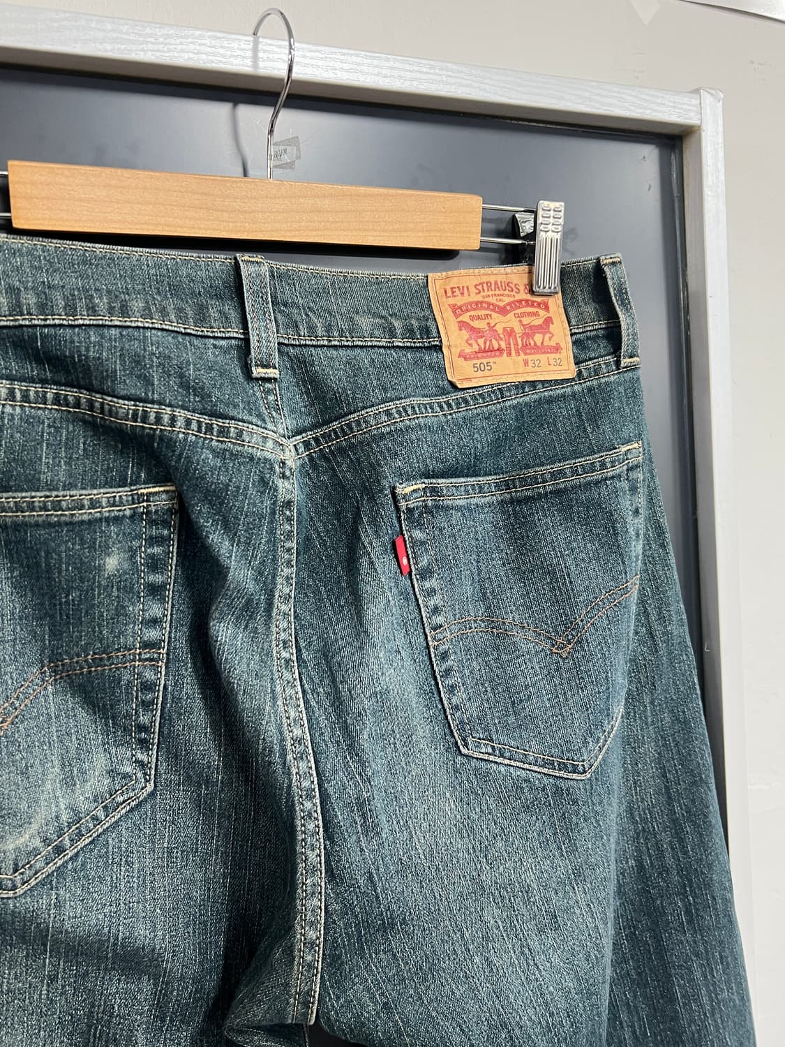Levis 리바이스 505 레귤러 스트레이트 데님 팬츠 상품이미지2