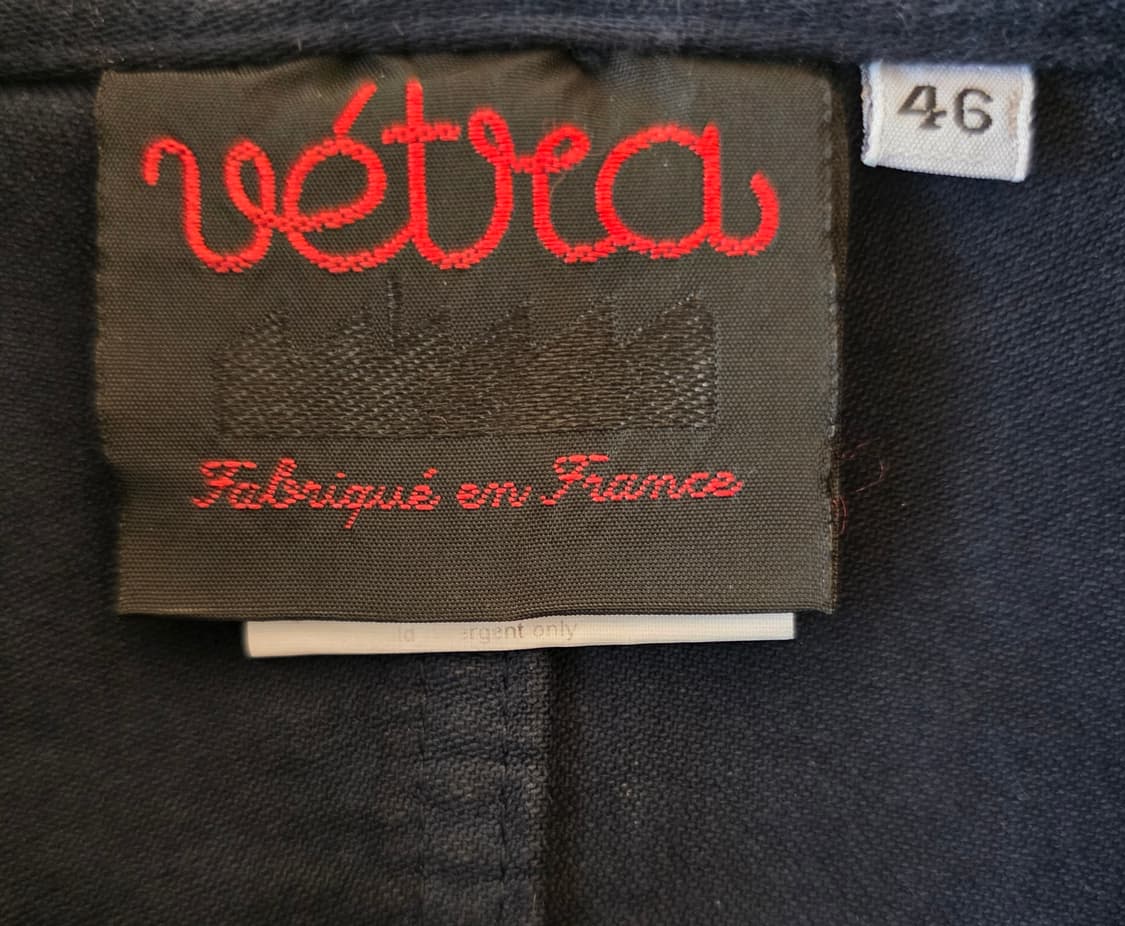 베트라 VETRA 몰스킨 프렌치 워크자켓  블루 (46) 100~105 상품이미지4