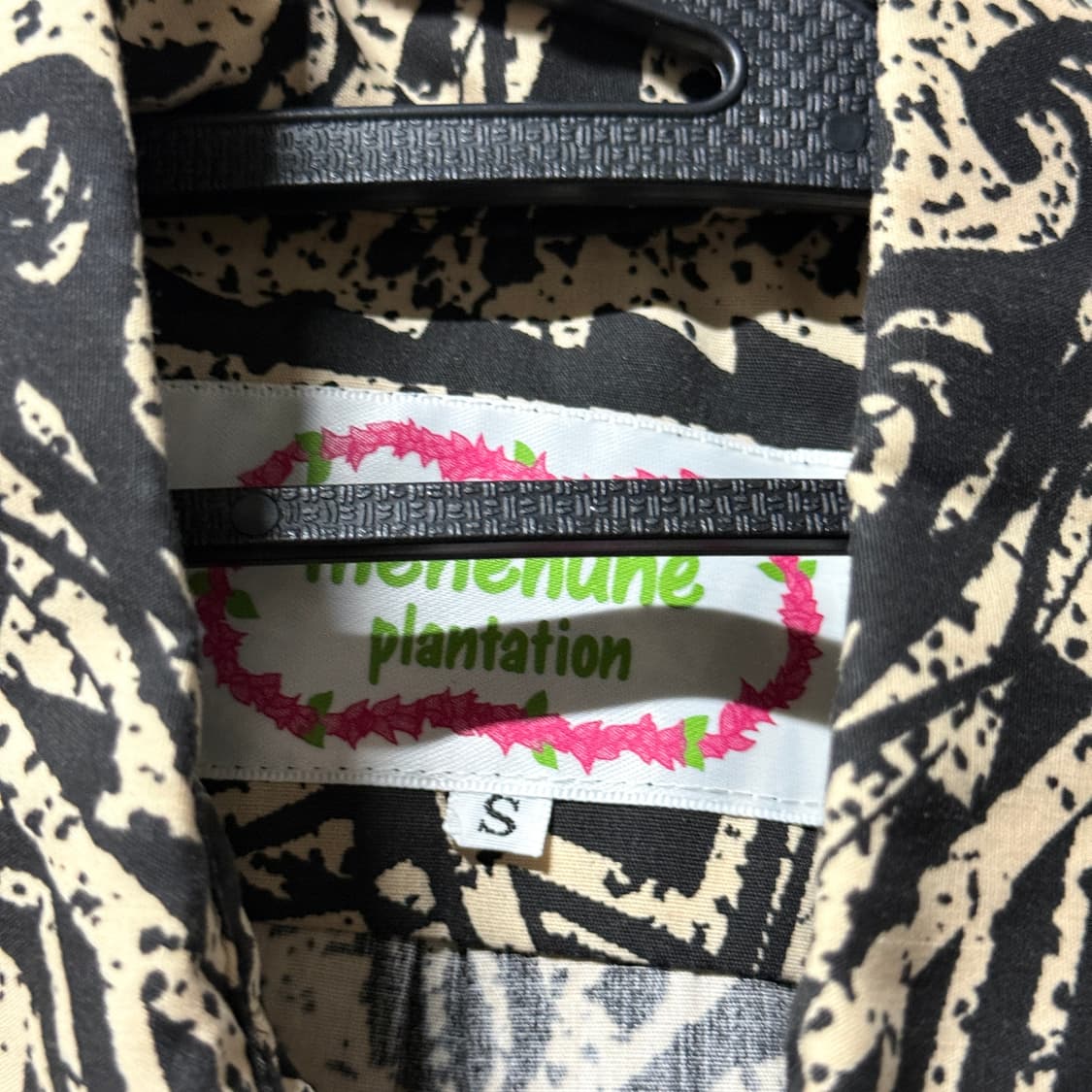 VTG 빈티지 에스닉 마오리 트라이벌 코튼 반팔 셔츠 상품이미지4