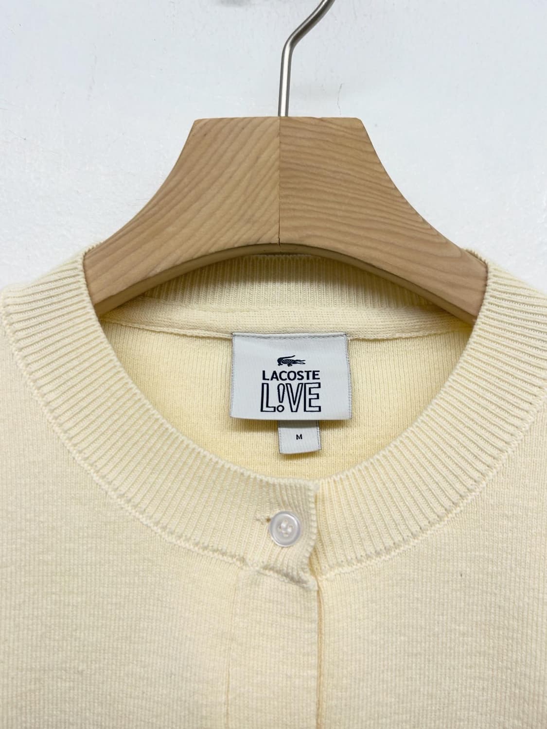 라코스테 LIVE 라운드넥 가디건 상품이미지4