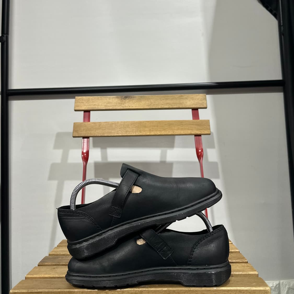 UK4) 닥터마틴 로퍼 여성 여자 신발 페트리샤 블랙 상품이미지7