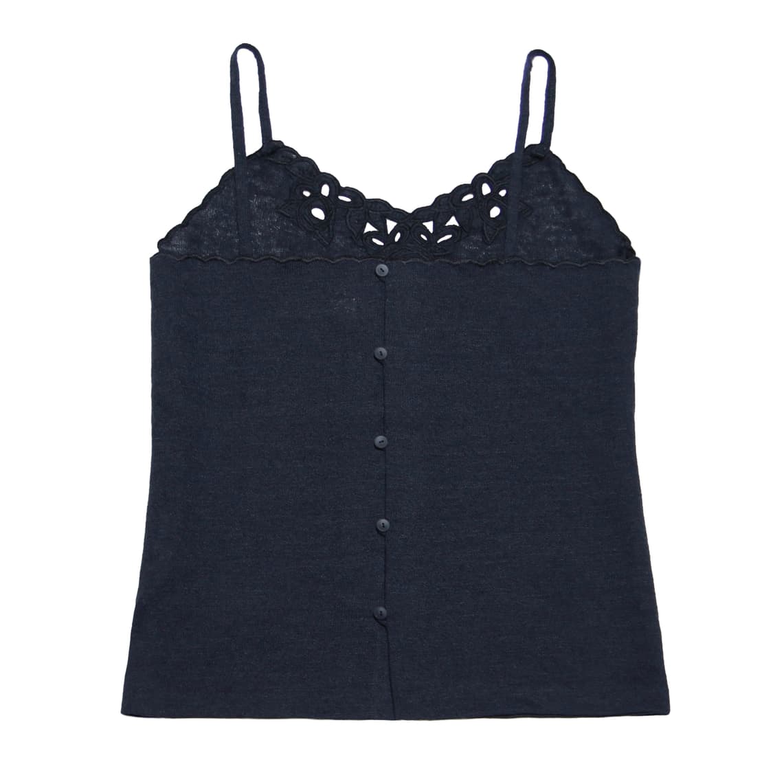 Flower Back Button sleeveless 상품이미지3