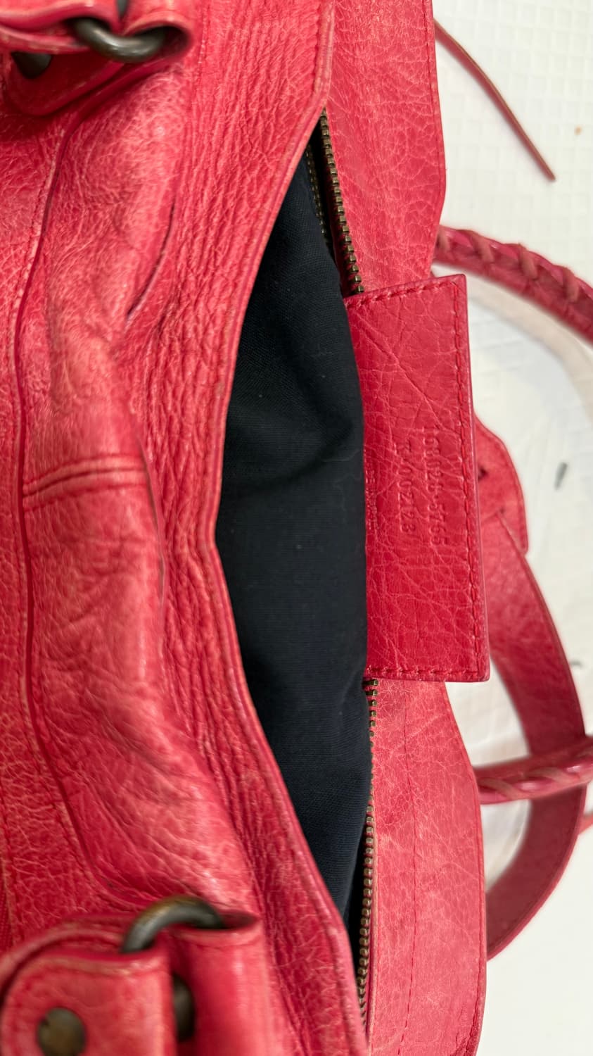 발렌시아가 시티 모터백 핑크  상품이미지3