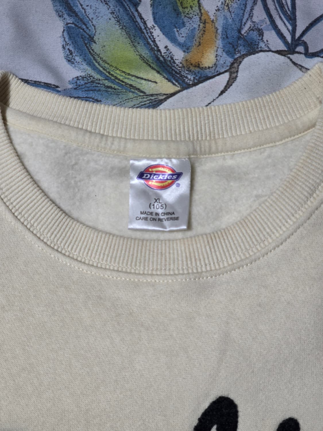 디키즈 맨투맨 XL (105) 아이보리 (남/여) 상품이미지3