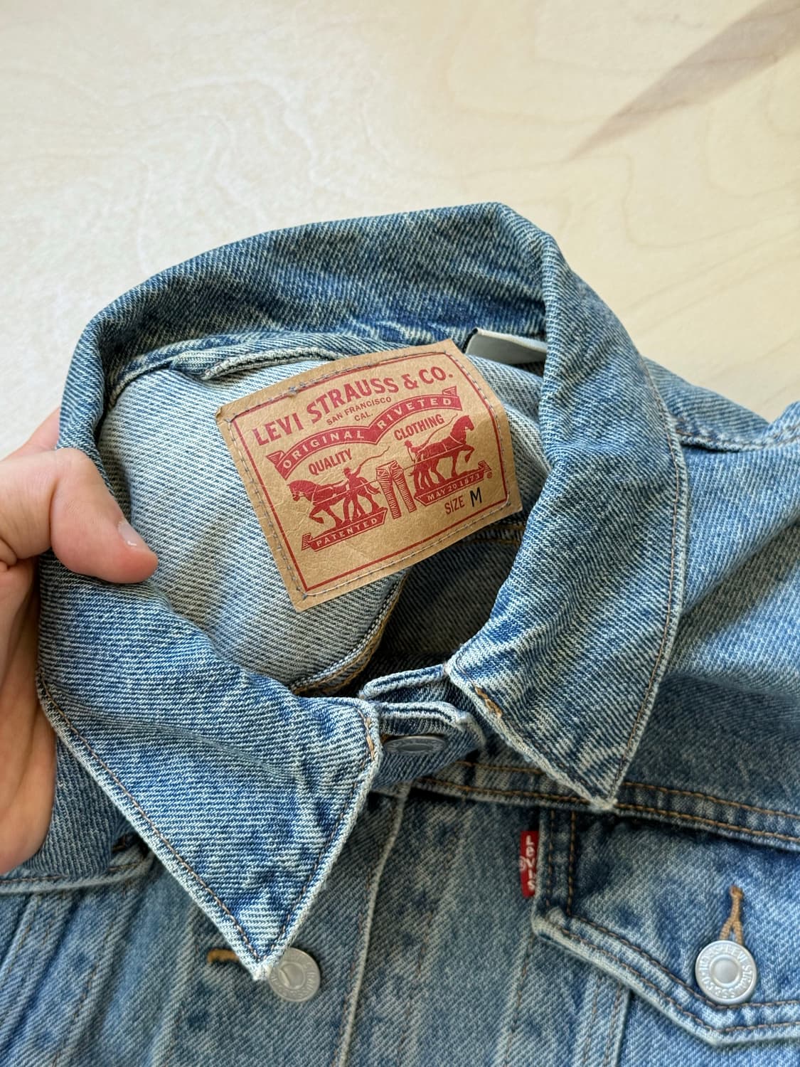 Levi’s light blue 3rd Denim Jacket 상품이미지5
