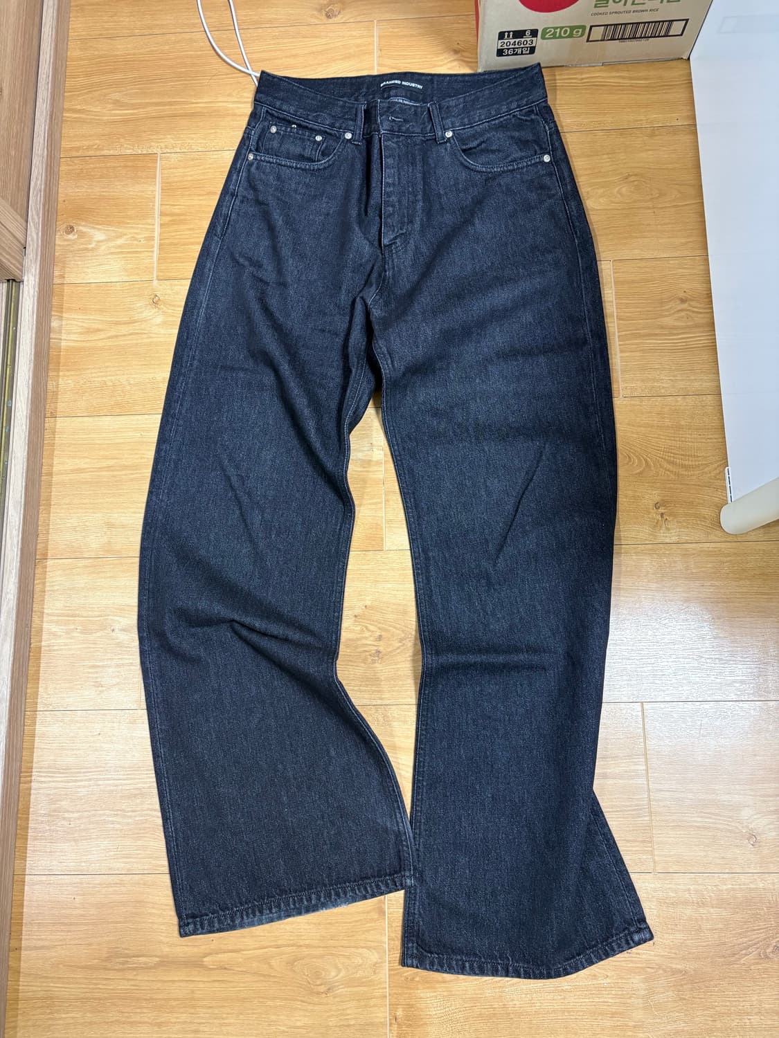 브랜디드 51078 CONE ONYX JEANS [WIDE FLARE] 상품이미지1