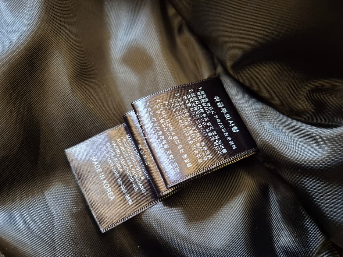 케네스콜 램스킨 가죽 봄버 상품이미지9