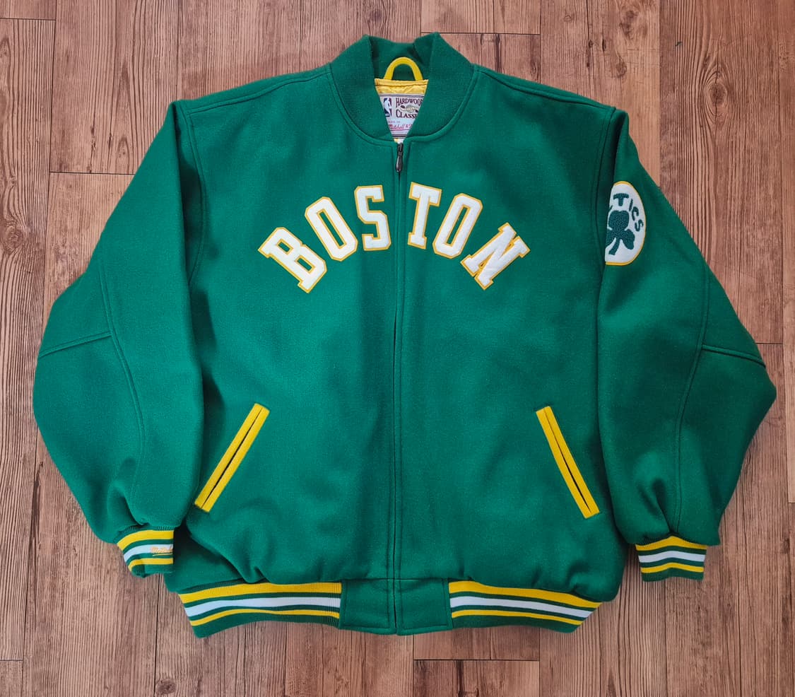 미첼앤네스 보스턴 셀틱스 바시티 자켓 상품이미지1