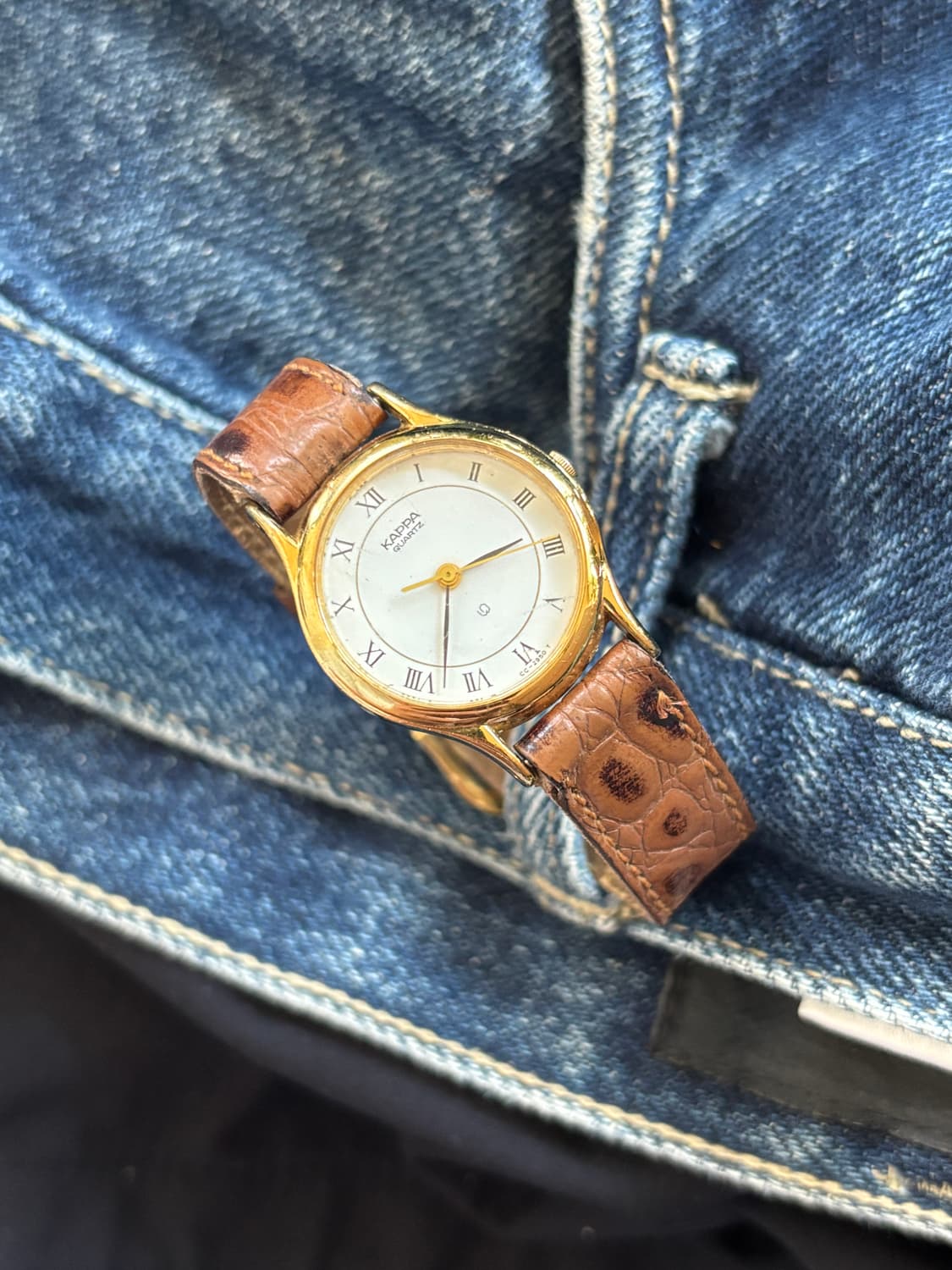 vintage kappa samsung leather watch 상품이미지1