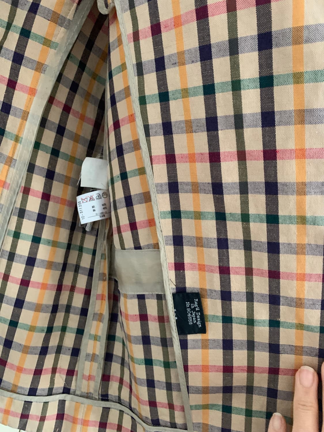 닥스 일본 빈티지. 리넨자켓 상품이미지7