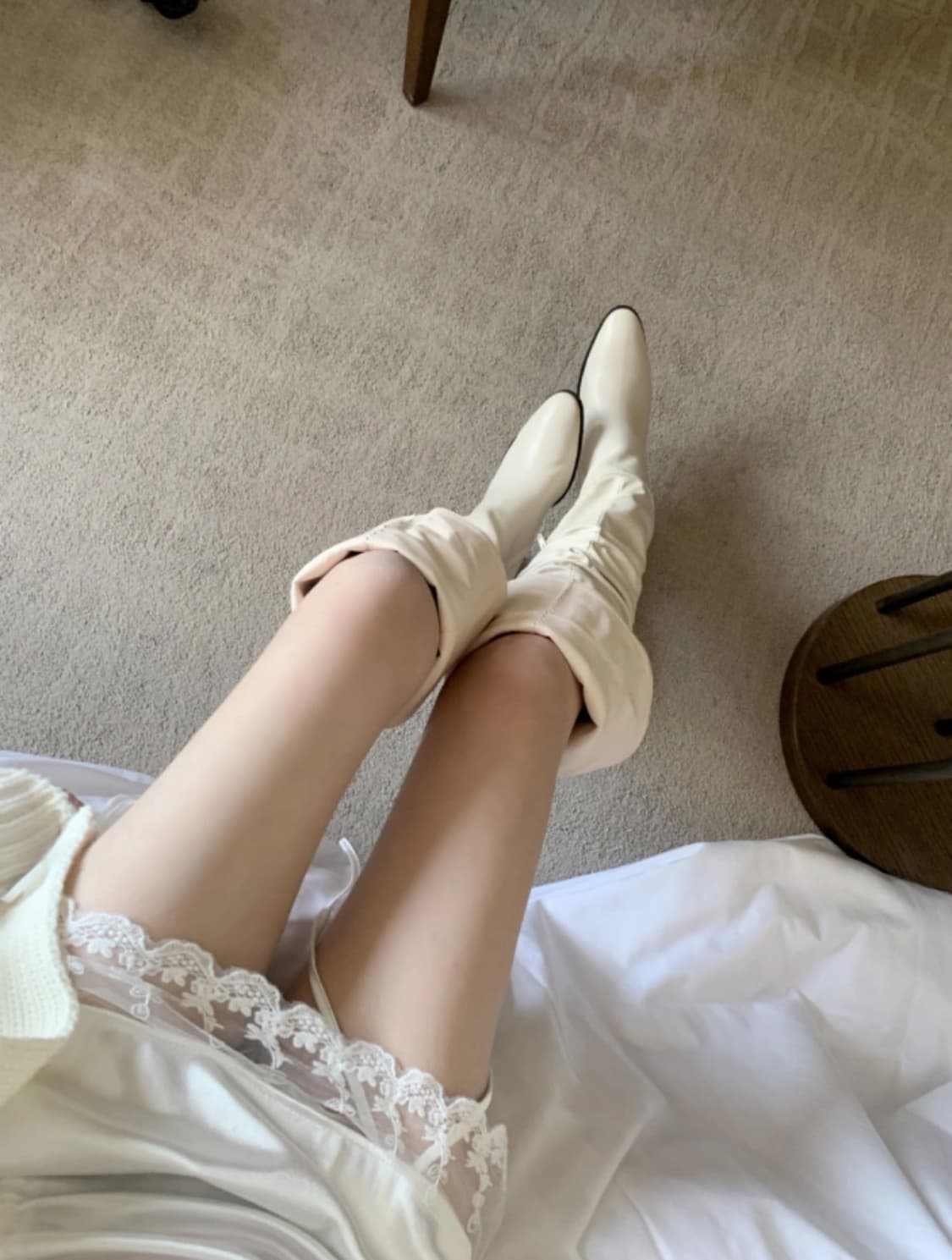 새상품 미착용. 스젠 롱부츠 미들부츠 상품이미지7