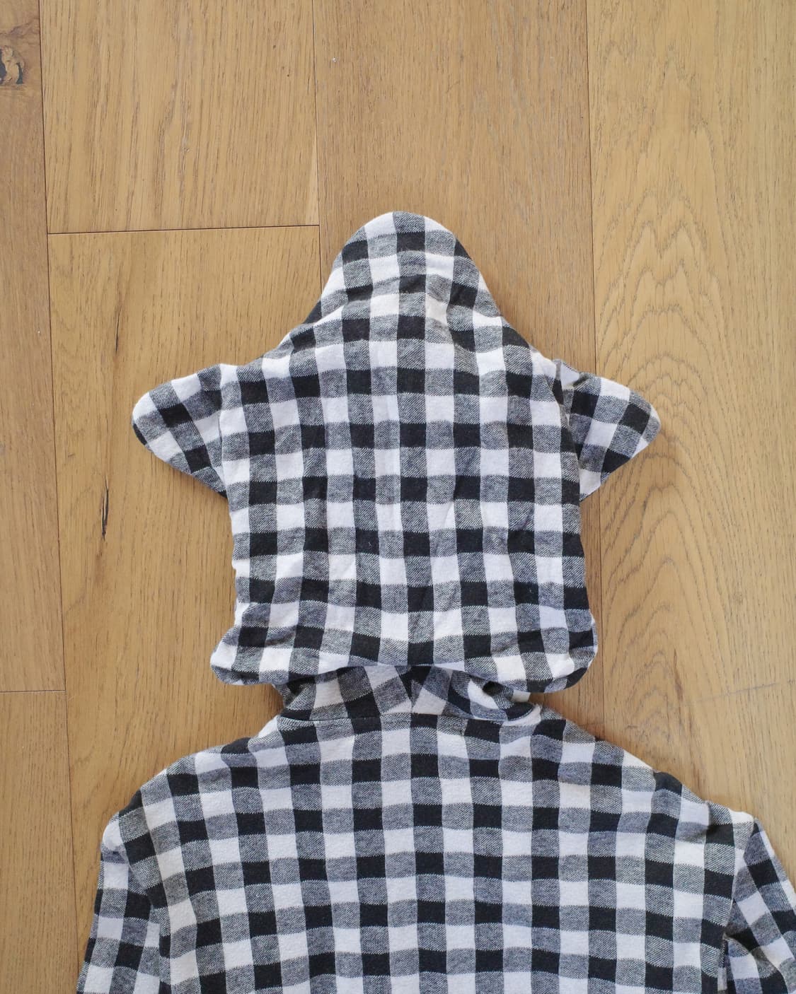 메르시보꾸 체크 스타 후드집업 상품이미지5