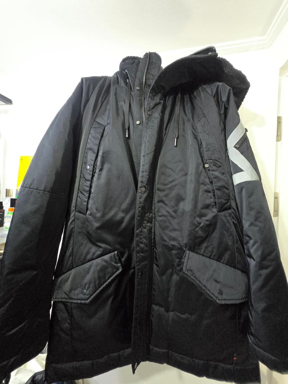 조던 블랙 패딩 점퍼 상품이미지2