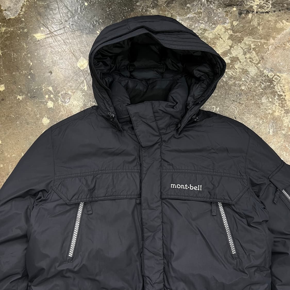 100) 몽벨 헤비 구스다운 패딩 점퍼 거위털 패딩 상품이미지2