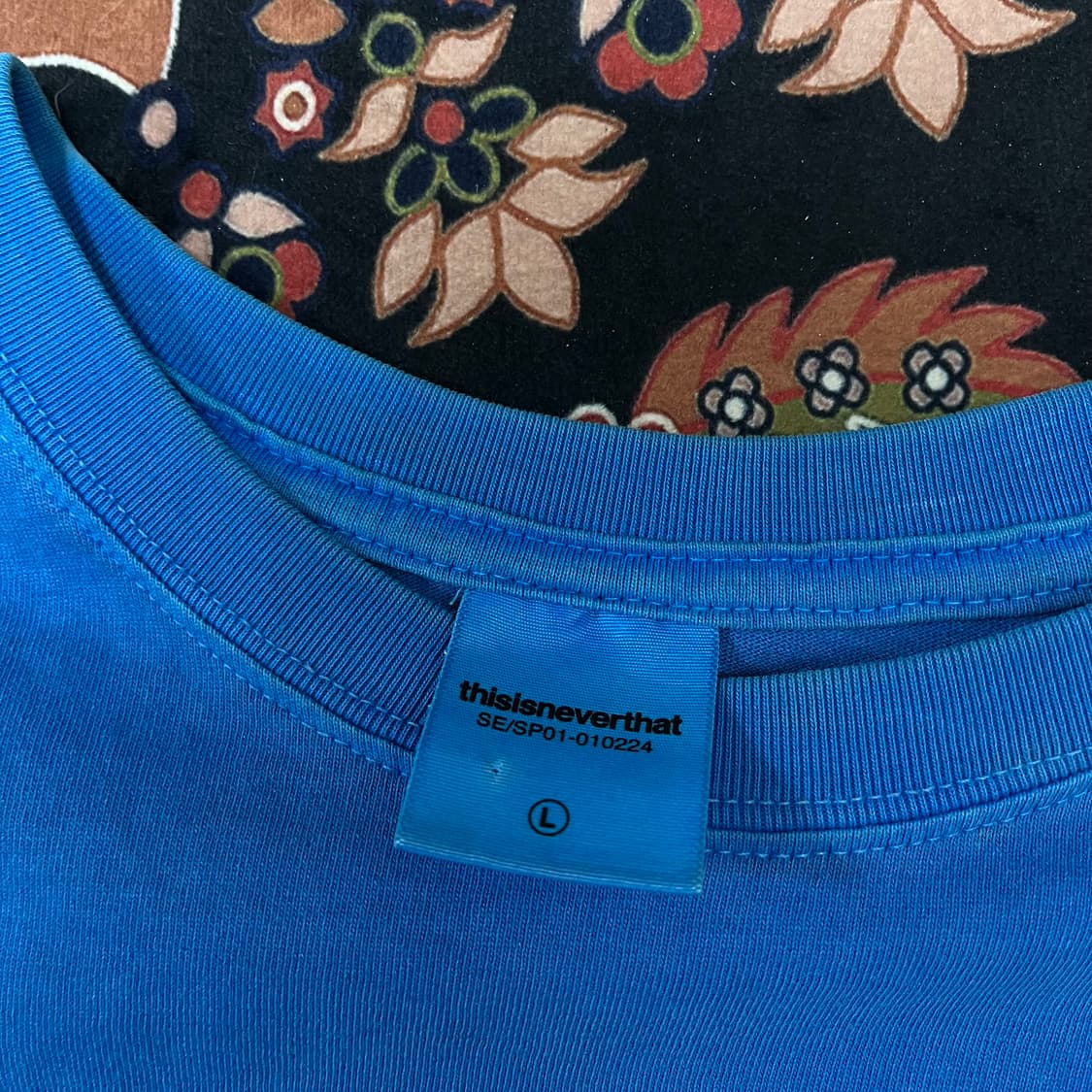 디스이즈네버댓 인터내셔널 빅로고 반팔티 L/100 상품이미지8