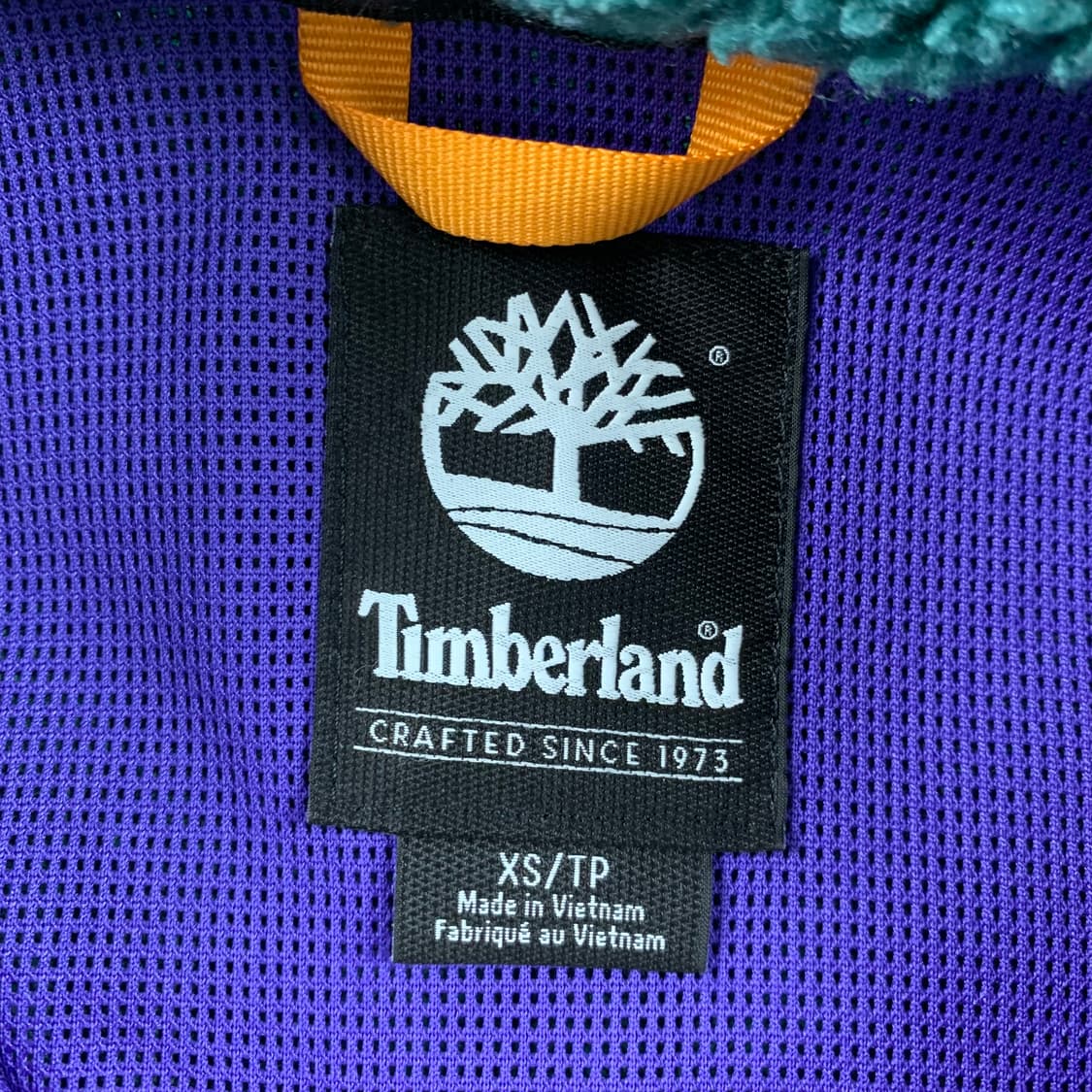 팀버랜드 패치로고 컬러블록 플리스 집업 상품이미지5