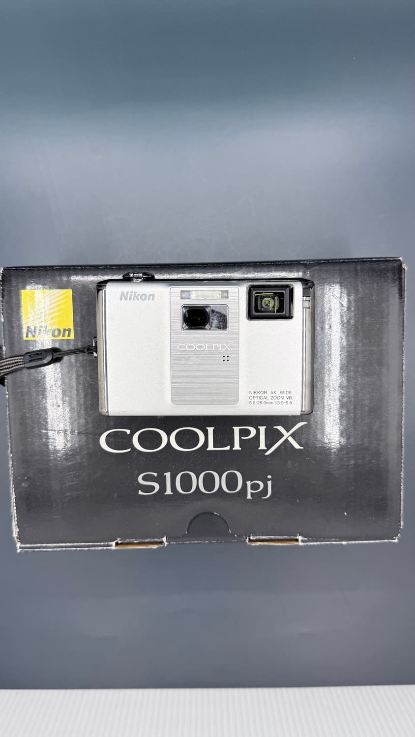 빔프로젝터!)) 니콘 쿨픽스 S1000pj 디카 빈티지 캠코더 /캐논 상품이미지1