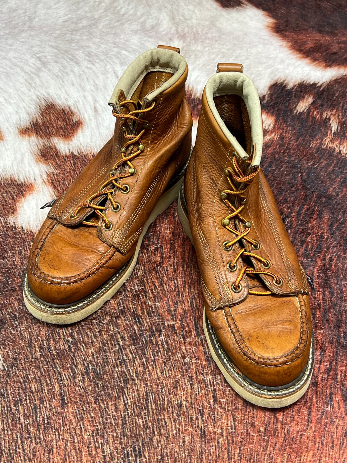 [8D] 쏘로굿 8인치 목토 워커 브라운 상품이미지3