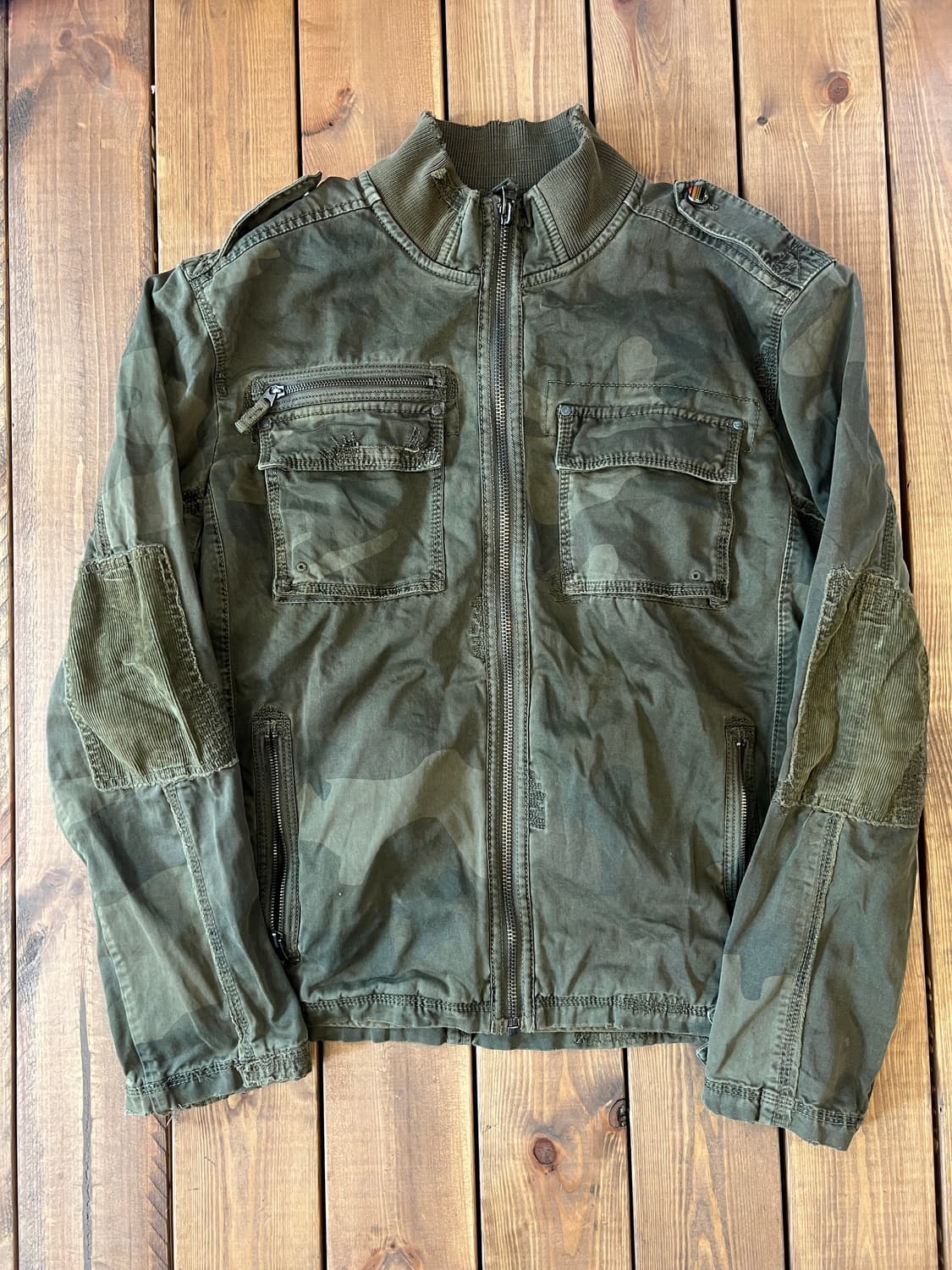 카키 카고 자켓  상품이미지6