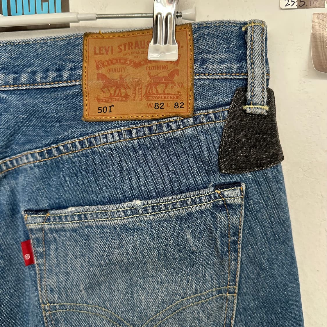 리바이스 501 패치워크 데님진 상품이미지7