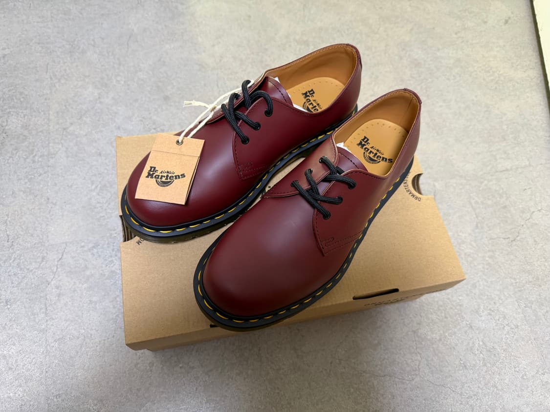 닥터마틴 1461 체리레드 260 새상품 상품이미지1