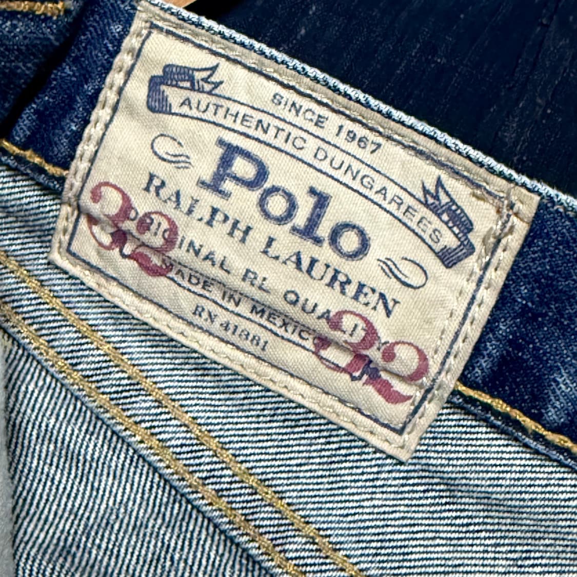 폴로 랄프로렌 워시드 데님 팬츠 32 상품이미지6