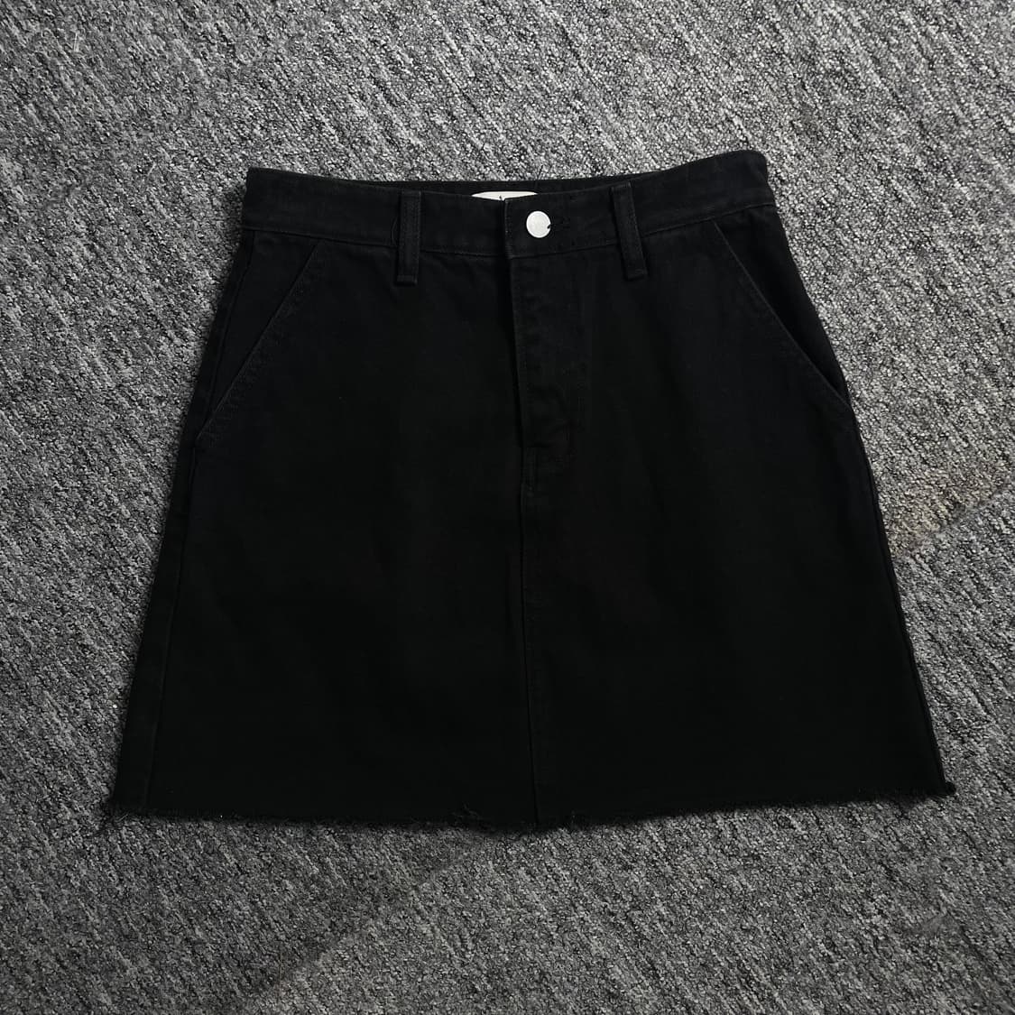 빈티지 흑청 데님 스커트y 2580 상품이미지2