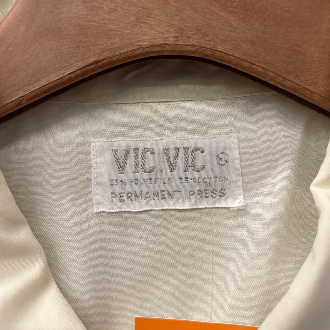 70s VICVIC 다이아 플로럴 알포르자 쿠바셔츠 크리미옐로 N1238 상품이미지9