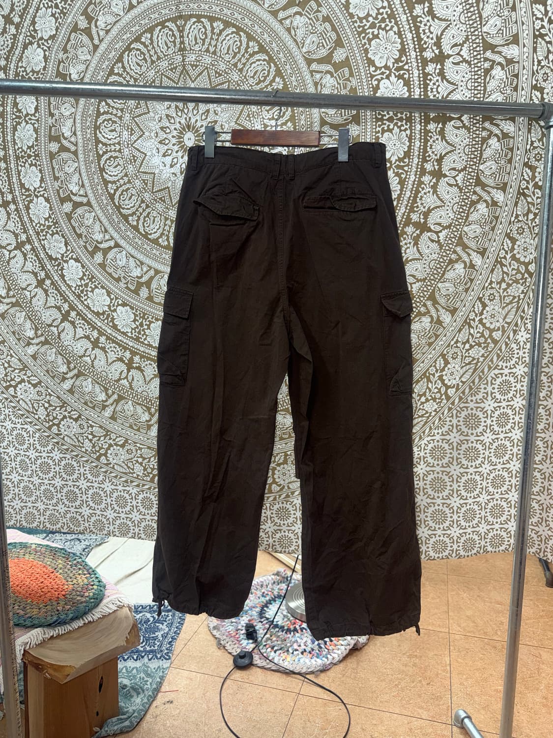 빈티지 포켓 밴딩 카고팬츠  상품이미지5