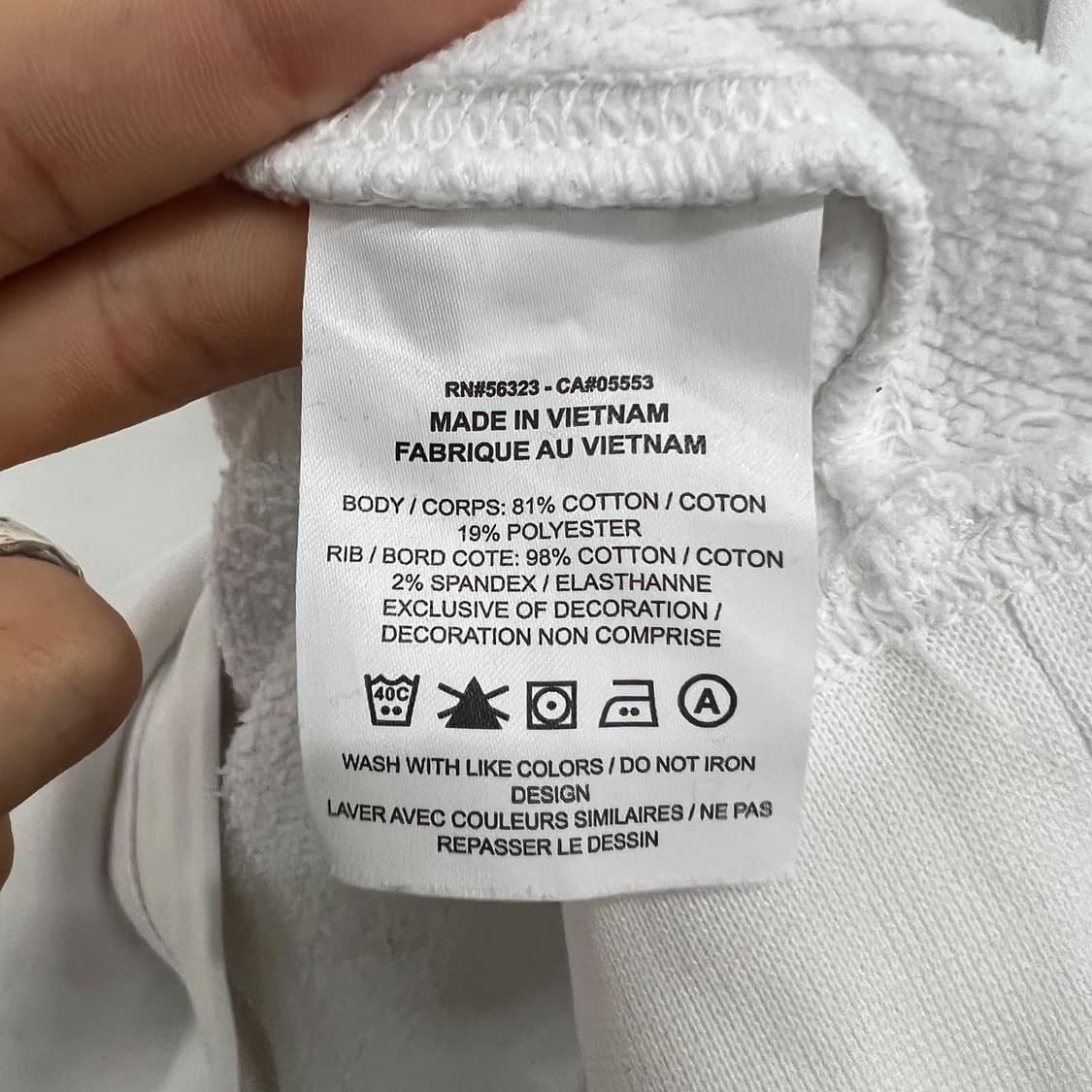 나이키 스우시 오버사이즈 화이트크루넥스웻셔츠 상품이미지6