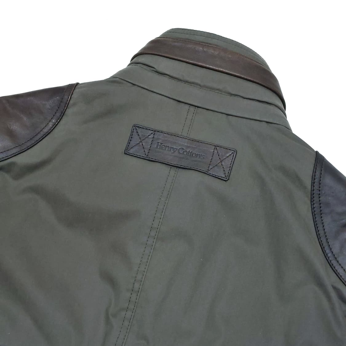 헨리코튼 패딩 야상 울 가죽 믹스 (100-105) 상품이미지6