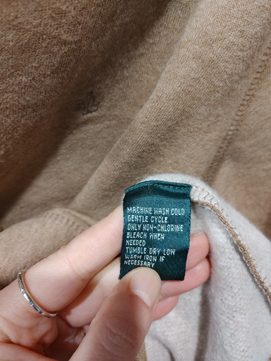 무배) 랄프로렌 숄 가디건- L 상품이미지9