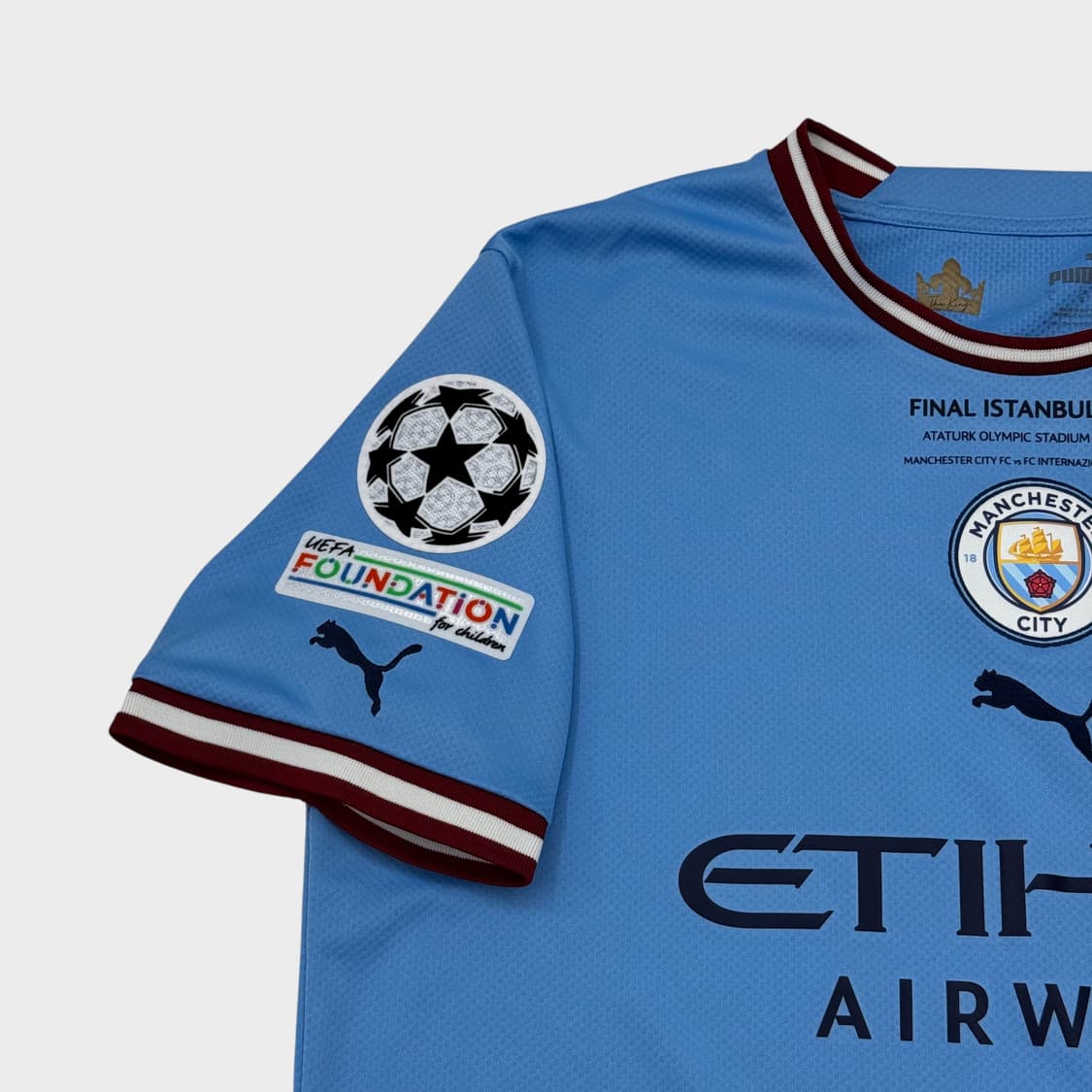 22-23 맨체스터 시티 홈 No.17 케빈 데브라위너 상품이미지4