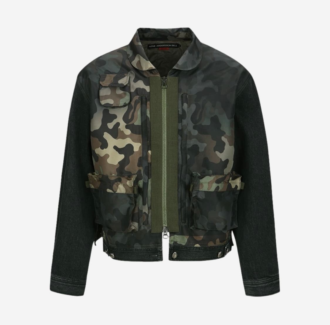 앤더슨벨 카모플라주 집업 데님자켓 XL 상품이미지1